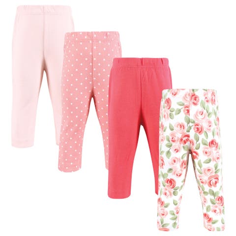 4Pk Collection of Versatile Pants Bottoms (Toddler, Little Kid & Big Kid)