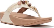 FitFlop Lulu Beaded Toe-Post Sandals