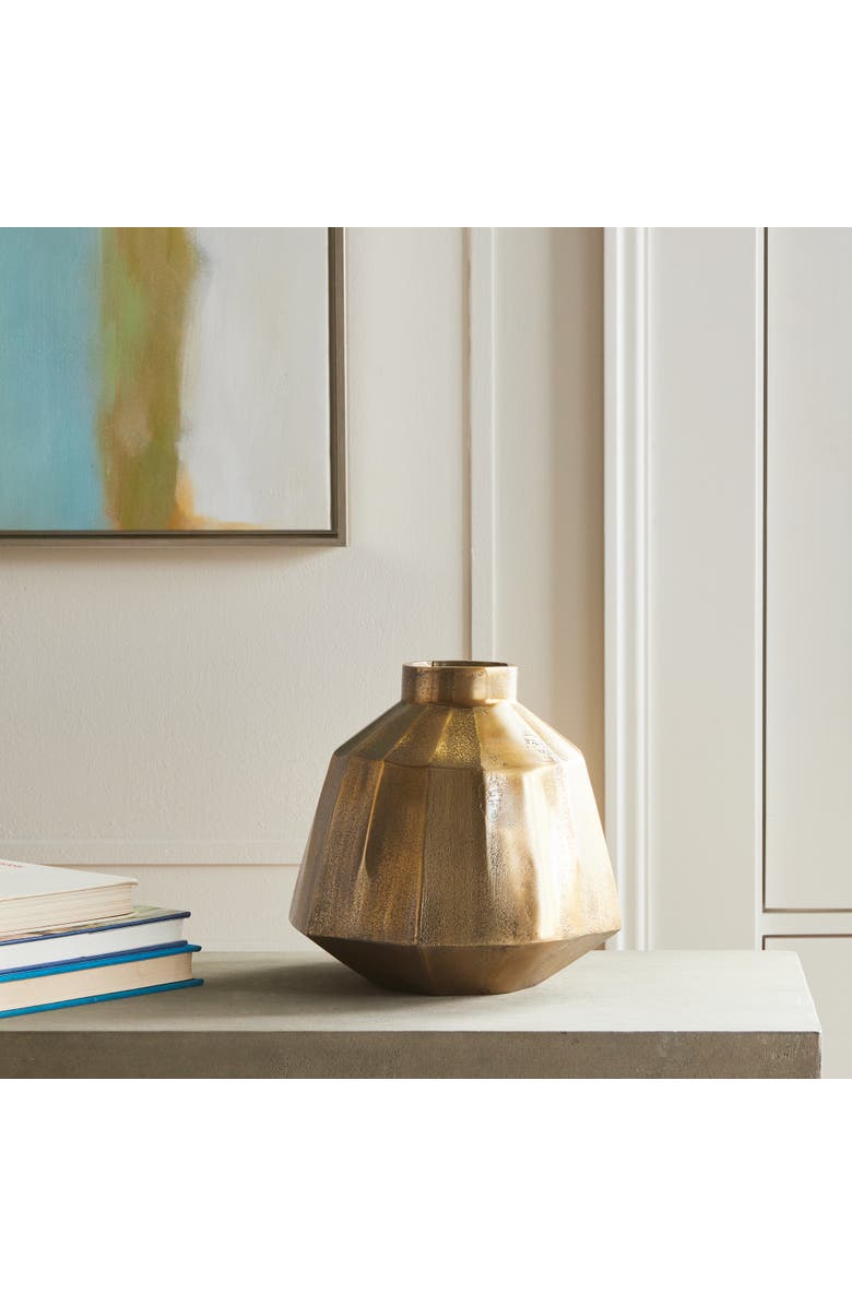 Napa Home & Garden Emery Vase Large, Alternate, color, Gold