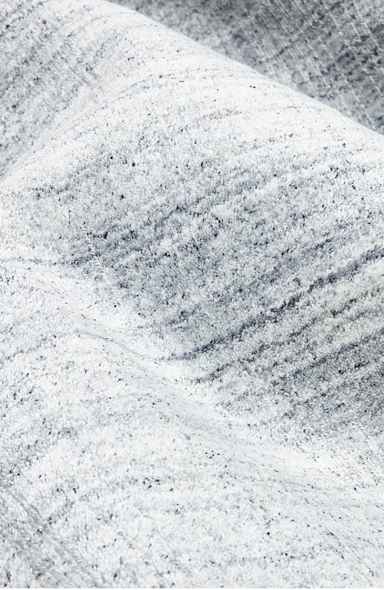 Solo Rugs Cooper Modern Handmade Wool Blend Area Rug, Alternate, color, Gray