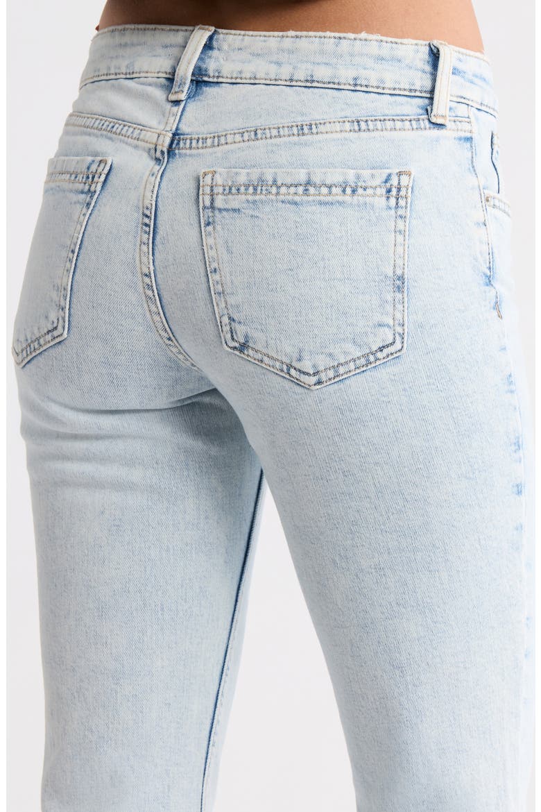 Low Rise Bootcut Jeans, Alternate, color, JULIO BLEACHED ACID WASH
