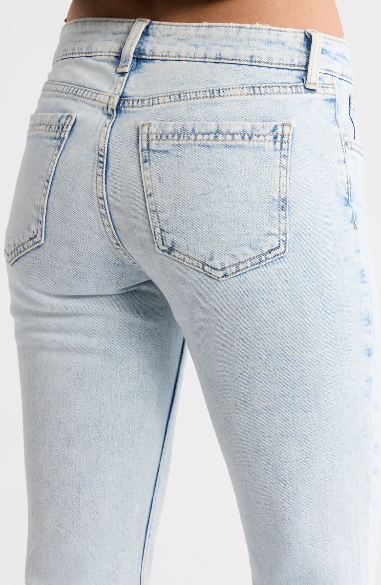 BP. Low Rise Bootcut Jeans, Alternate, color, Julio Bleached Acid Wash