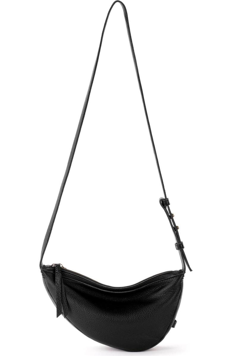 The Sak Tess Sling Leather Bag, Alternate, color, Black