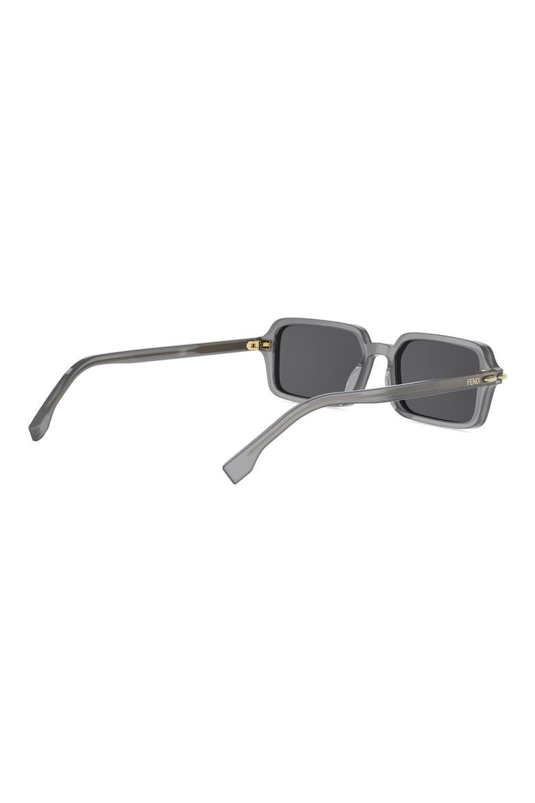 Selleria Rectangular Sunglasses, Alternate, color, GREY/ OTHER / SMOKE
