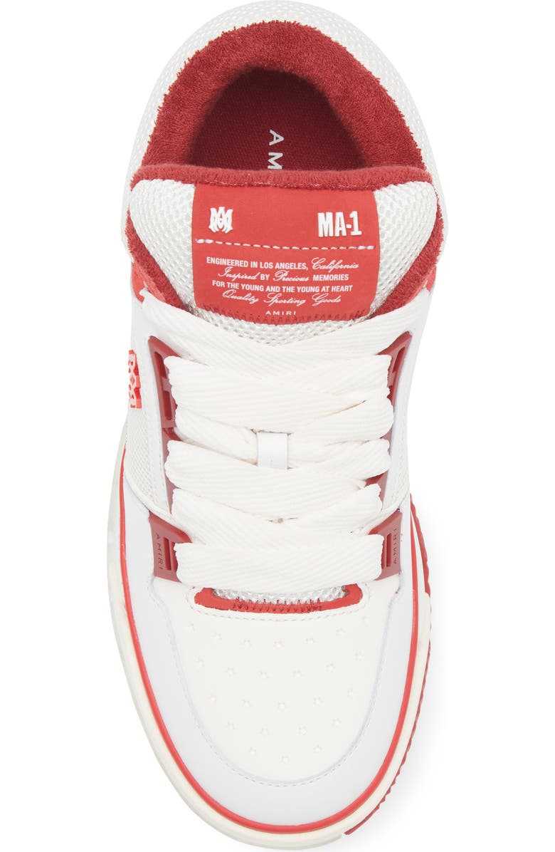 AMIRI MA-1 Platform Sneaker, Alternate, color, Red White