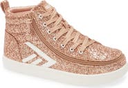 BILLY Footwear Kids' Billy Classic Glitter High Top Sneaker