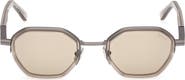 ZEGNA 50mm Geometric Sunglasses