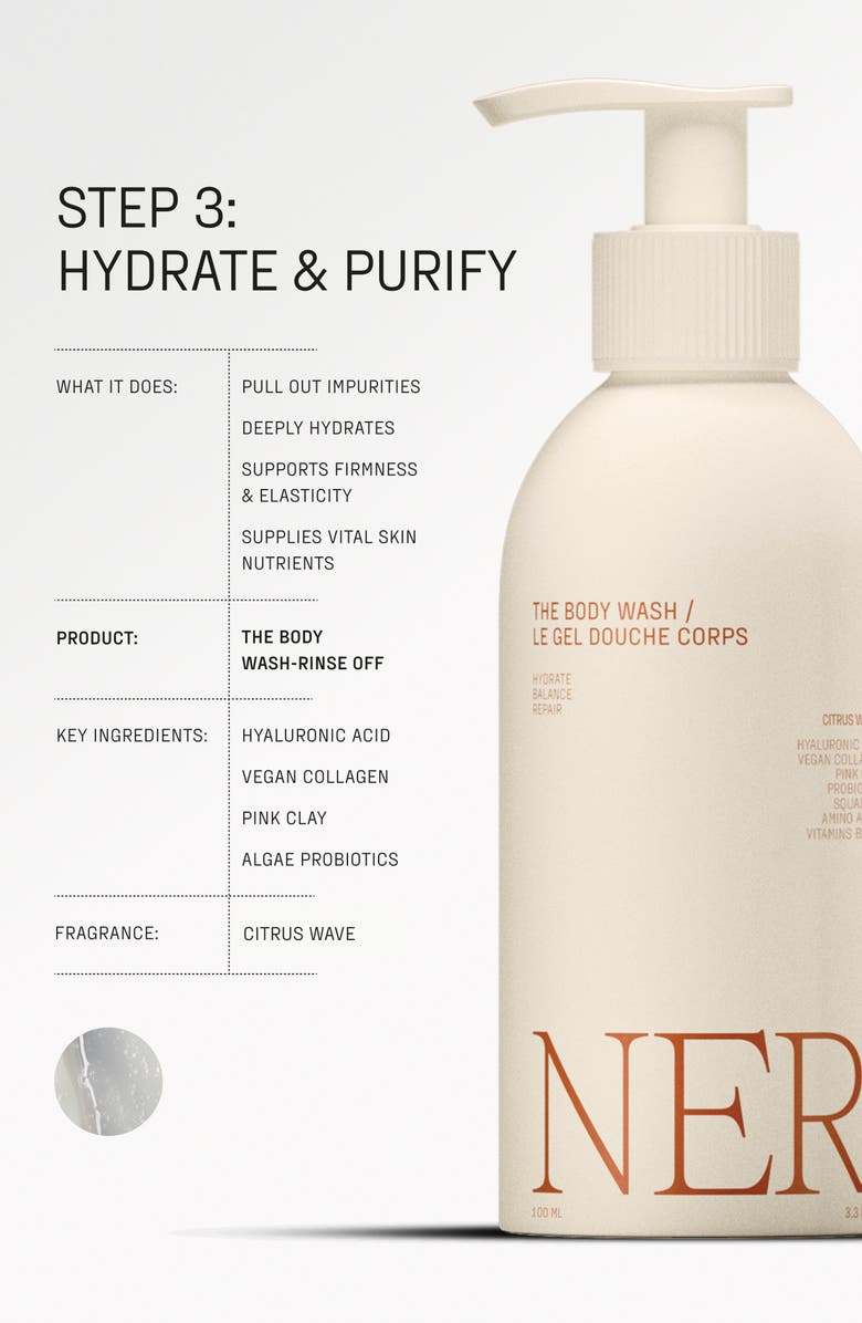 NERRĀ Travel Size The Body Wash - Citrus Wave, Alternate, color, 