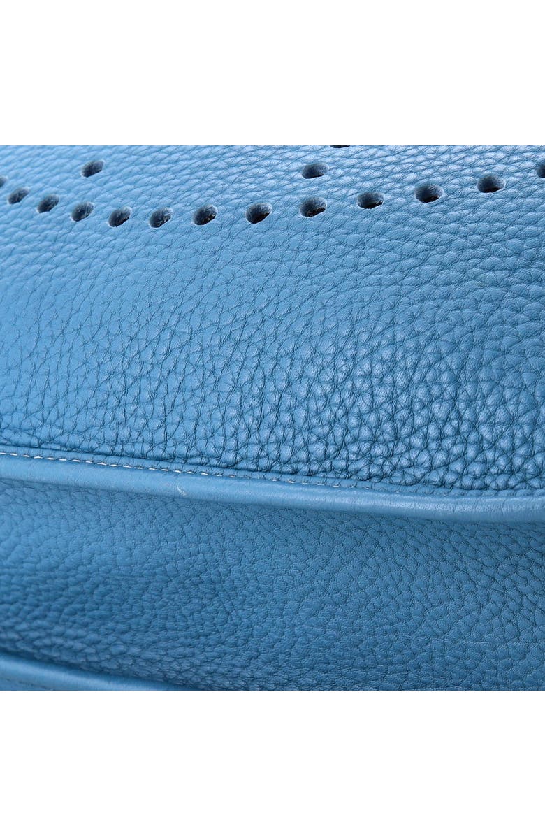 Pre-Owned Hermes Evelyne Bag Gen III Clemence GM, Alternate, color, Bleu Jean