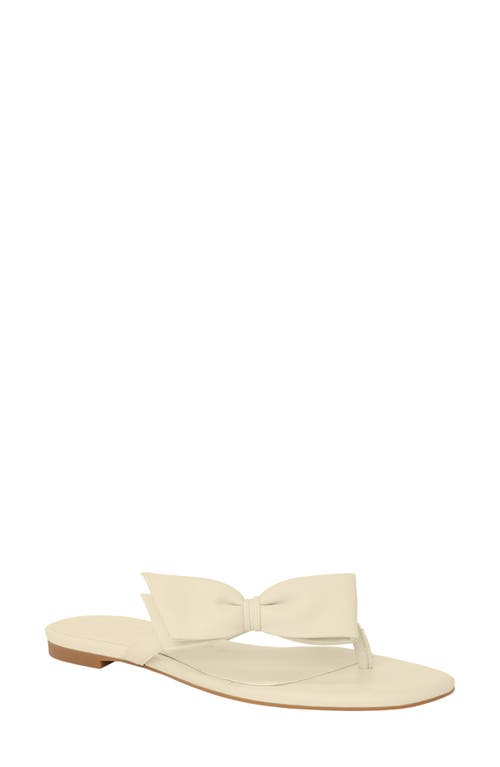 Katy Perry The Halie Bow Flip Flop In Chalk