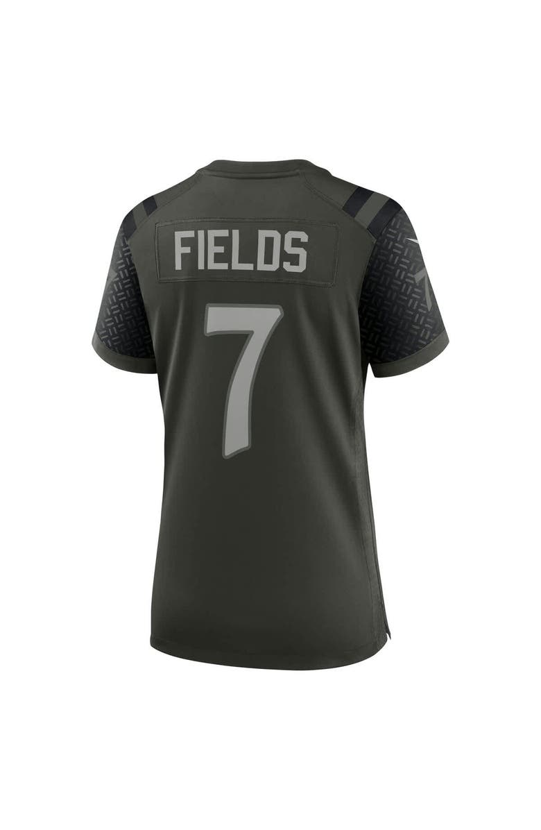 Nike Women's Nike Justin Fields Gotham Green New York Jets 2025 Rivalries Collection Game Jersey, Alternate, color, Green