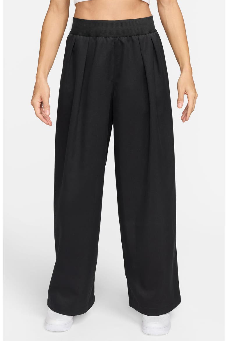 Sportswear Tailored Pants, Main, color, BLACK/ BLACK