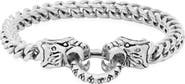 STEELTIME HMY JEWELRY Stainless Steel Dragon Cuff Bracelet