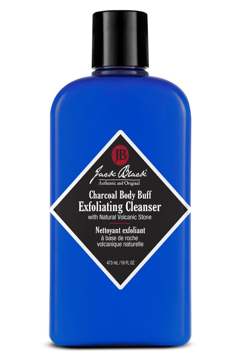 Charcoal Body Buff Exfoliating Cleanser, Main, color, NO COLOR