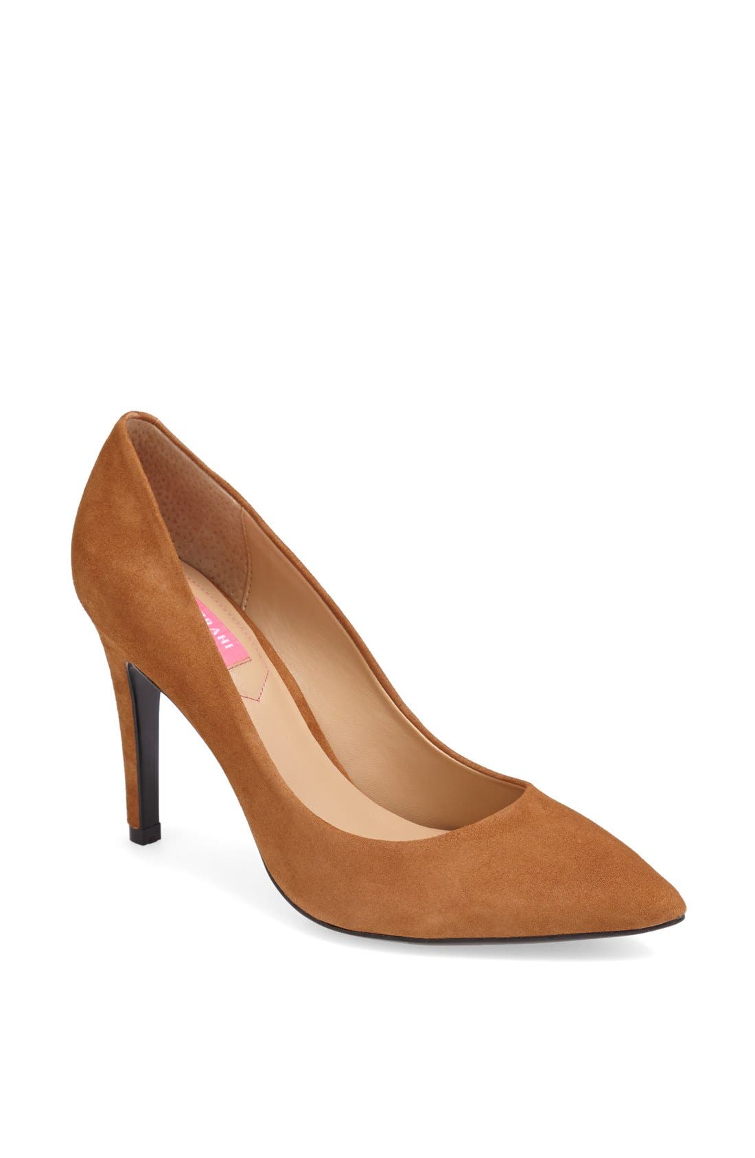 'Lamis' Pump, Main, color, LUGGAGE SUEDE