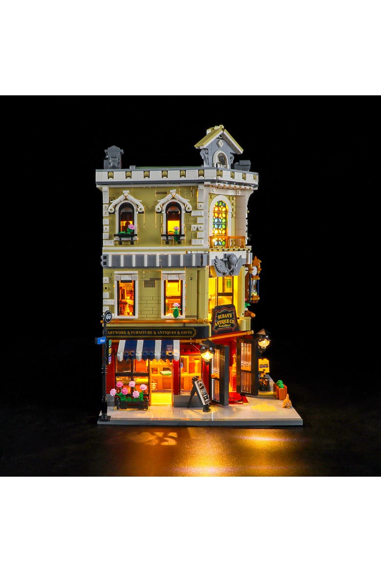Antique Store Lighting Building Set Model CT2847A, Alternate, color, Multicolor