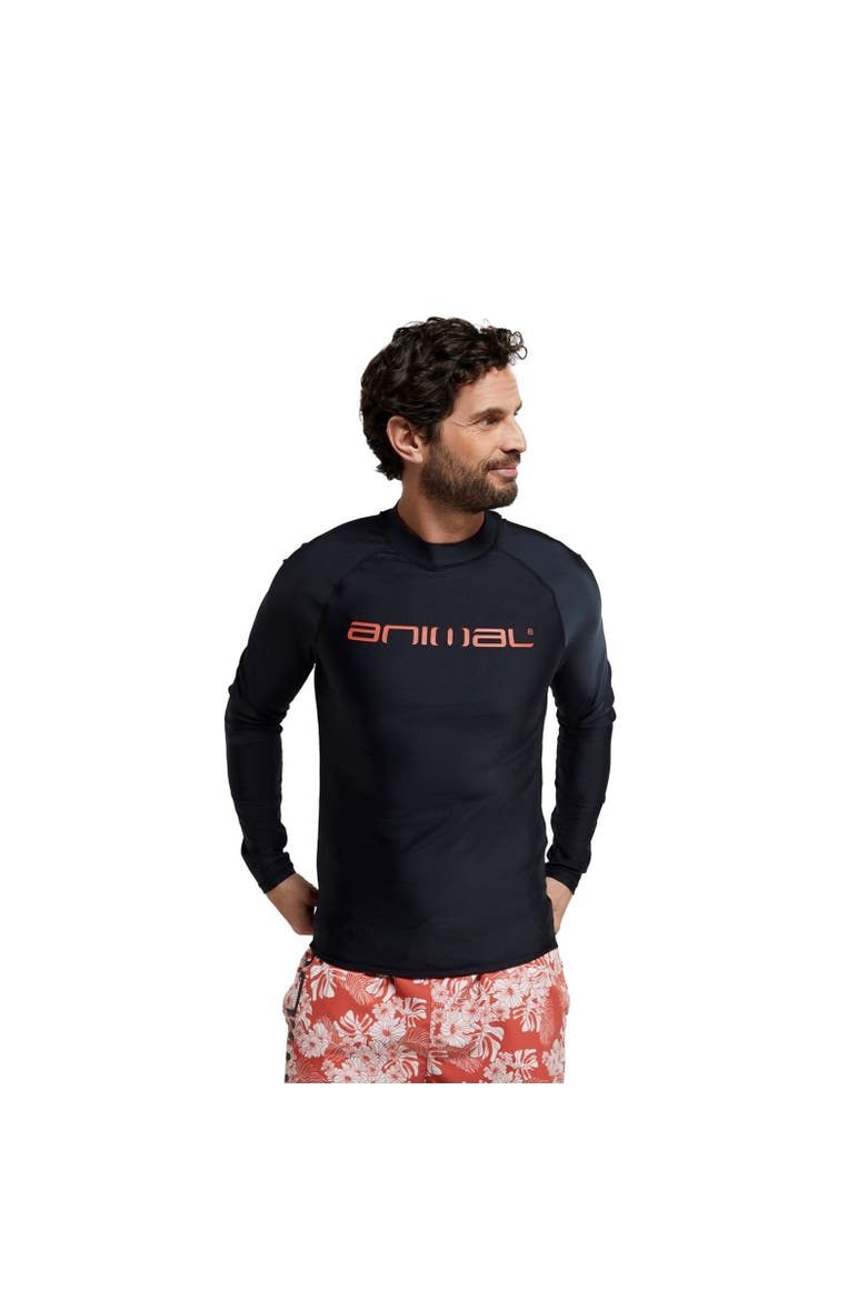 Sonny Logo Rash Guard, Alternate, color, Black