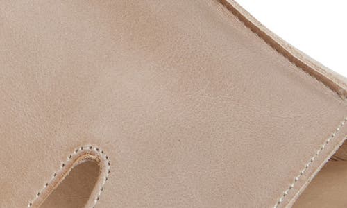 Chocolat Blu Willena Espadrille Platform Sandal In Taupe Leather