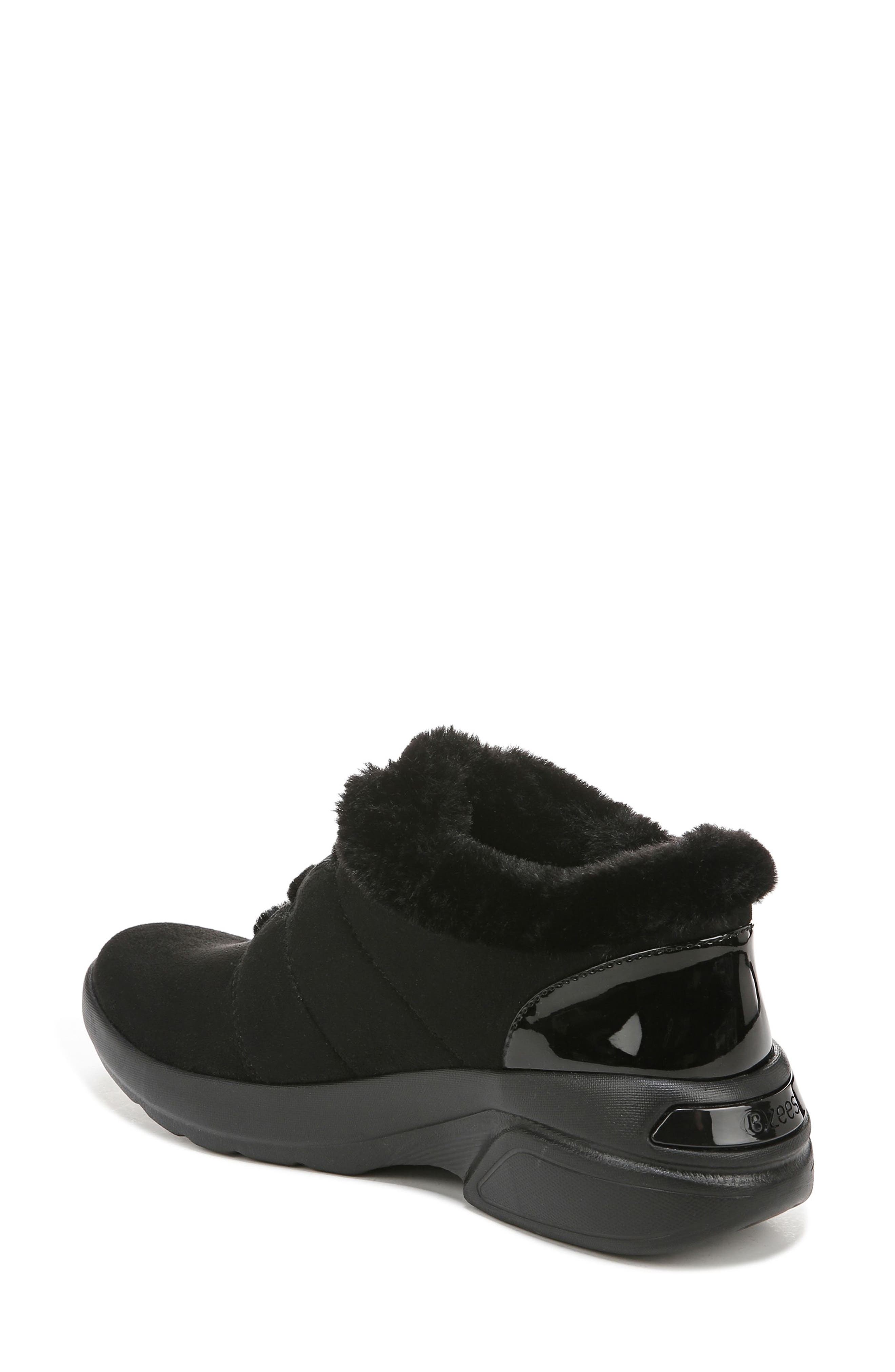 BZees Grace Faux Fur Lined Sneaker, Alternate, color, 