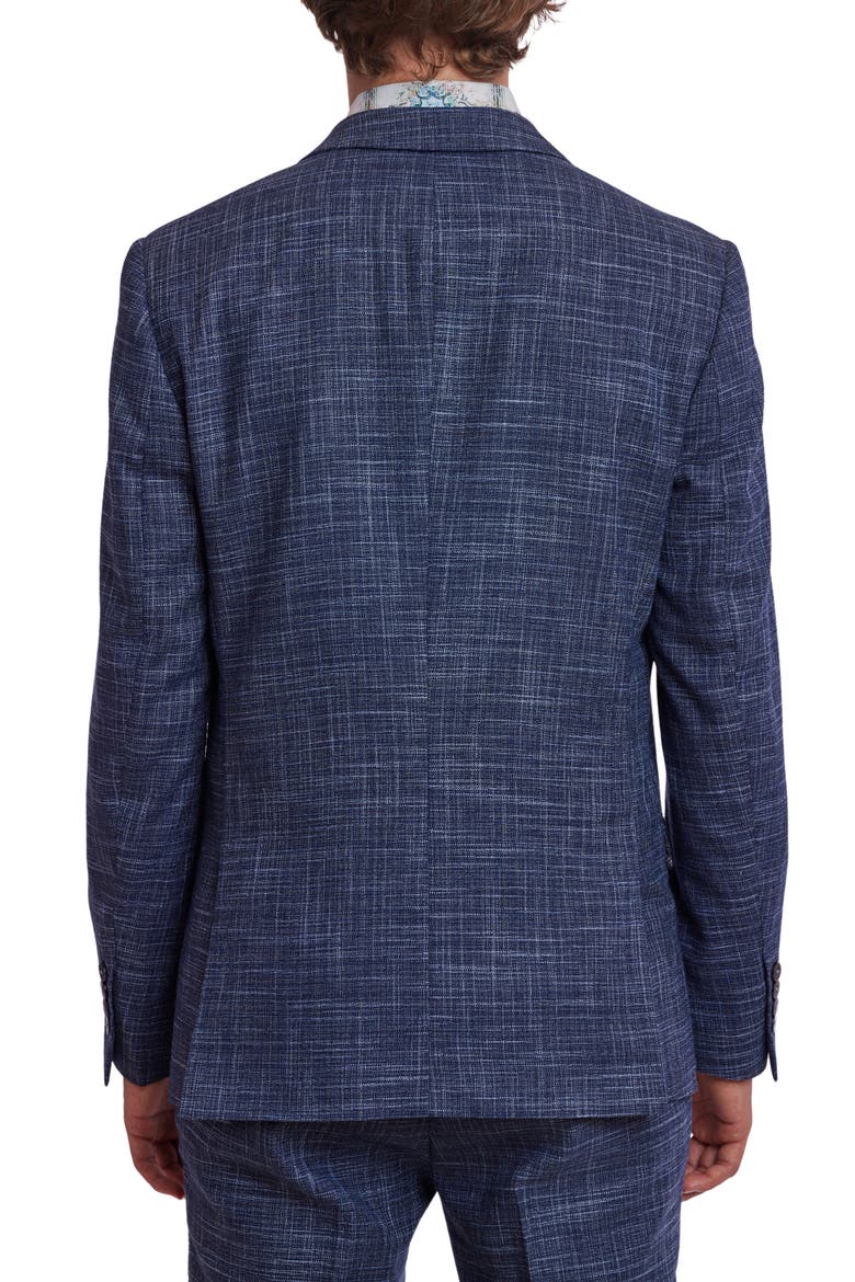 Dover Slim Fit Sport Coat, Alternate, color, NAVY LIGHT BLUE TEXTURE