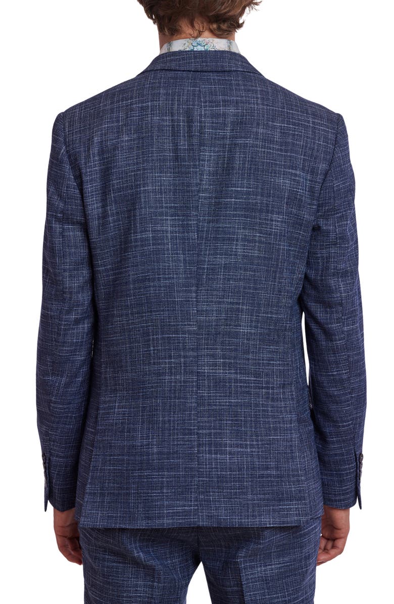 PAISLEY & GRAY Dover Slim Fit Sport Coat, Alternate, color, Navy Light Blue Texture