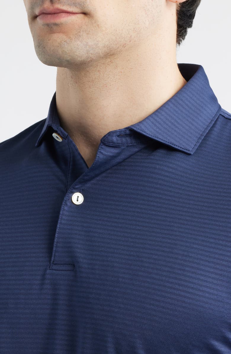 Peter Millar Crown Crafted Empire Performance Polo, Alternate, color, Navy