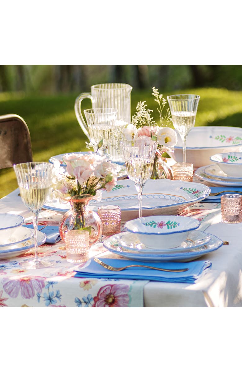 VIETRI Bella Rose Oval Platter, Alternate, color, Multi