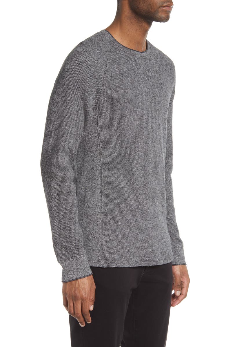 Vince Mouline Thermal Knit Pima Cotton Top, Alternate, color, 