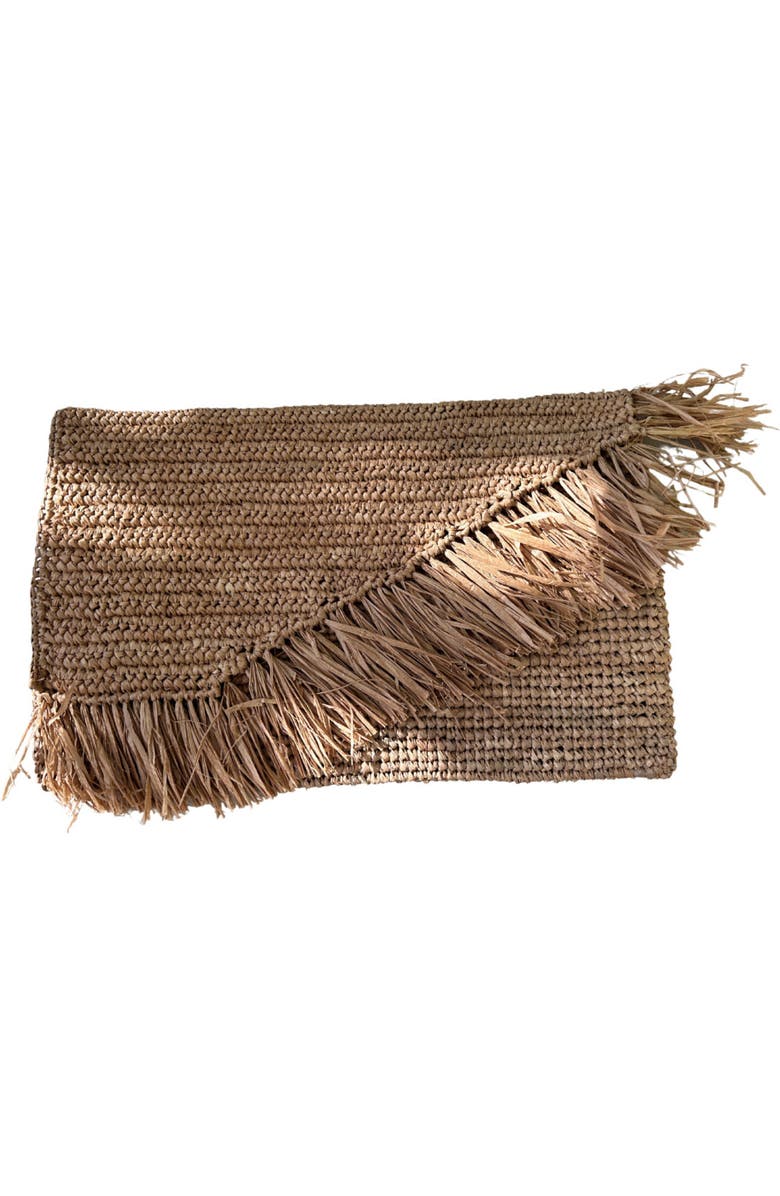 Zanatany Concepts Frousse Pouch, Main, color, Beige