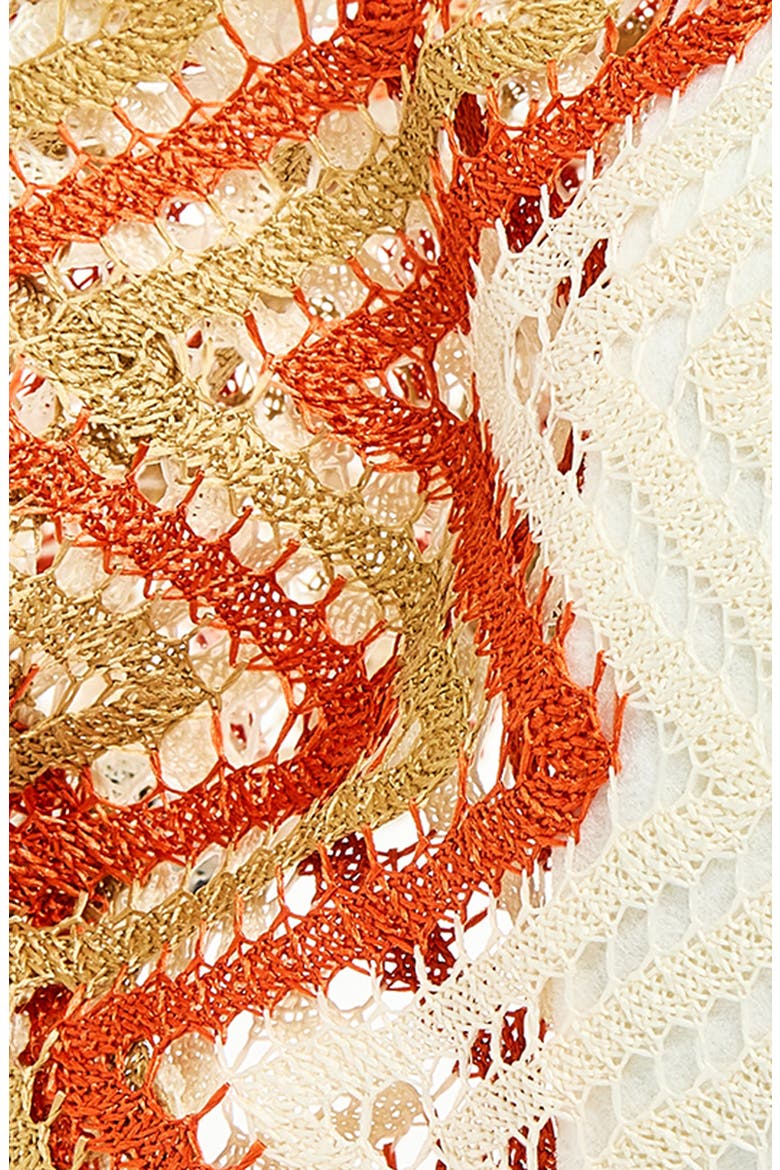 Jackie Handkerchief Headband, Alternate, color, CARAMEL CHEVRON