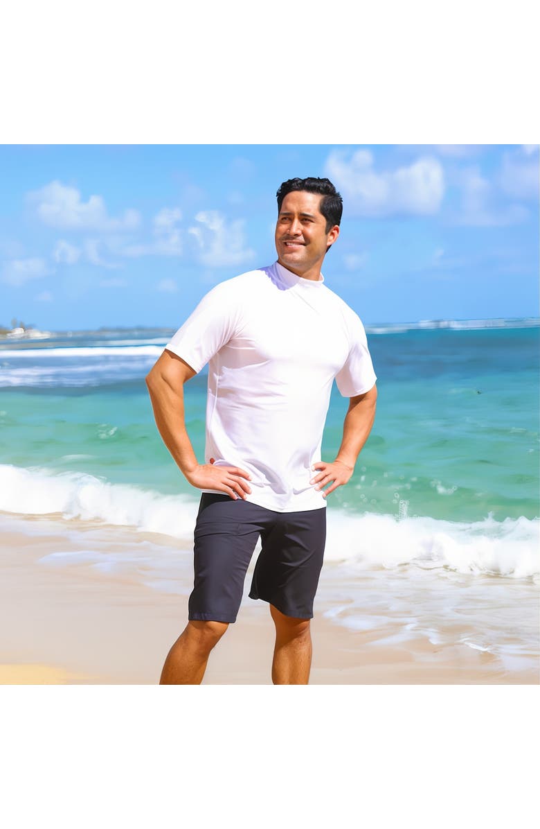 UV Skinz Coastal Board Shorts - 11 Inch, Alternate, color, Black