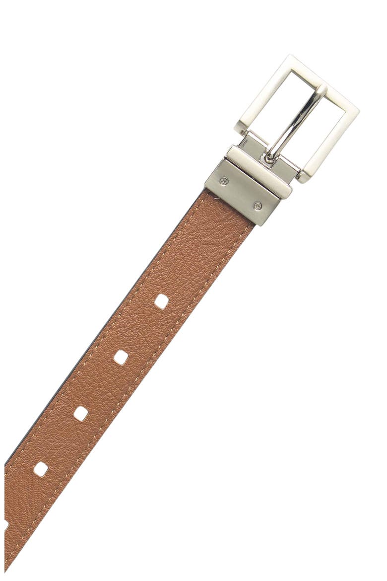 Reversible Faux Leather Belt, Alternate, color, BLACK/ BROWN