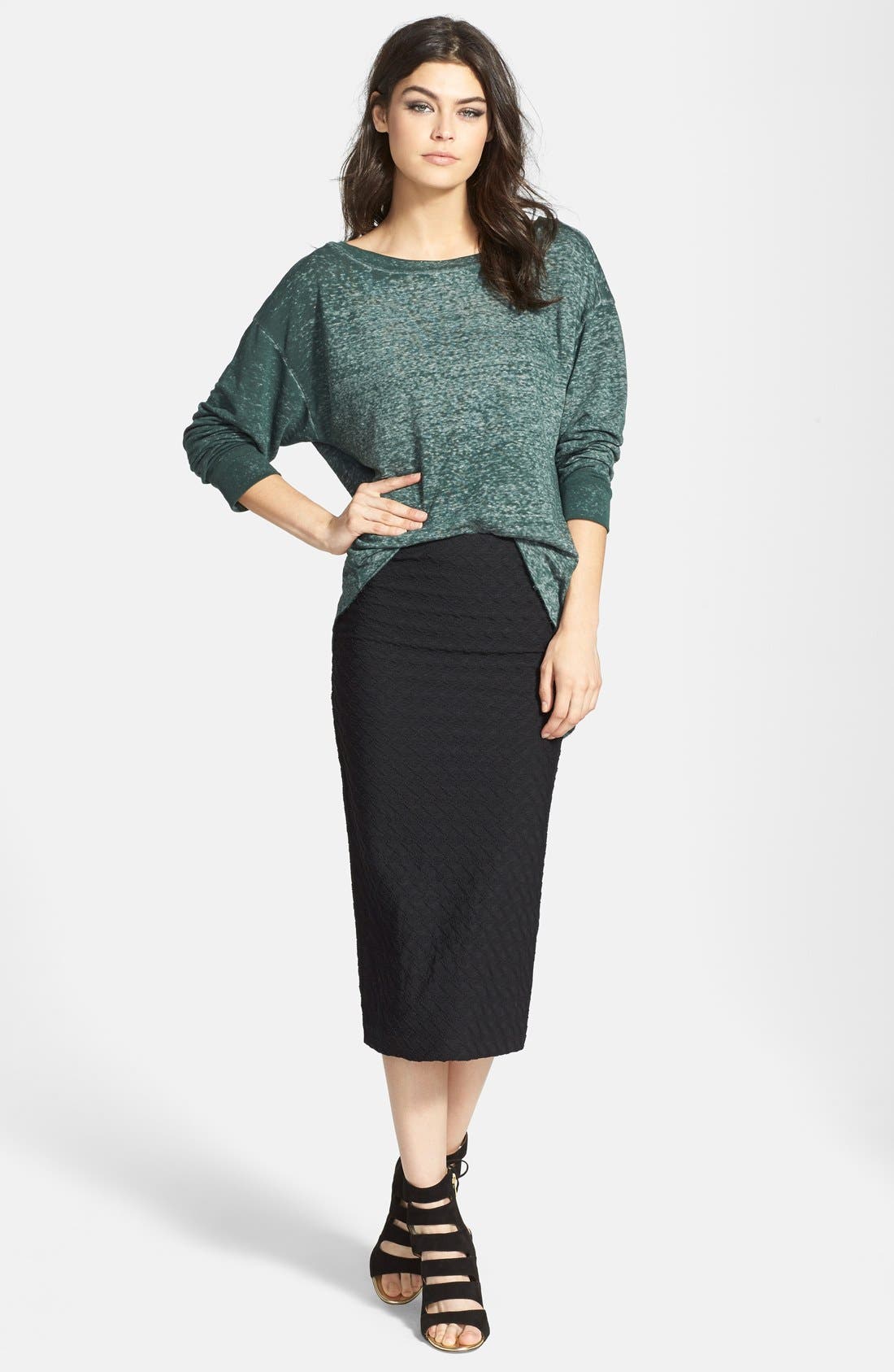 Sam Edelman 'Anastasia' Strappy Suede Sandal, Alternate, color, 