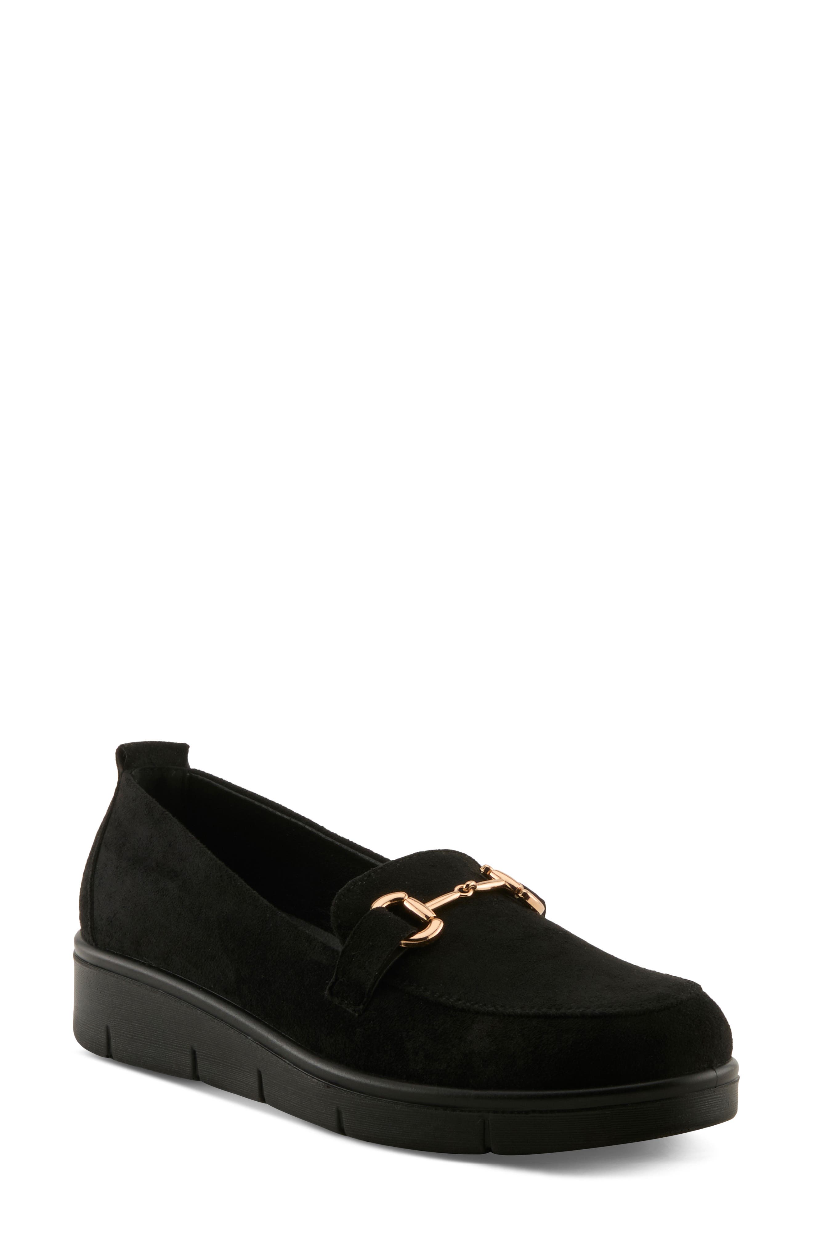 BLACK FAUX SUEDE