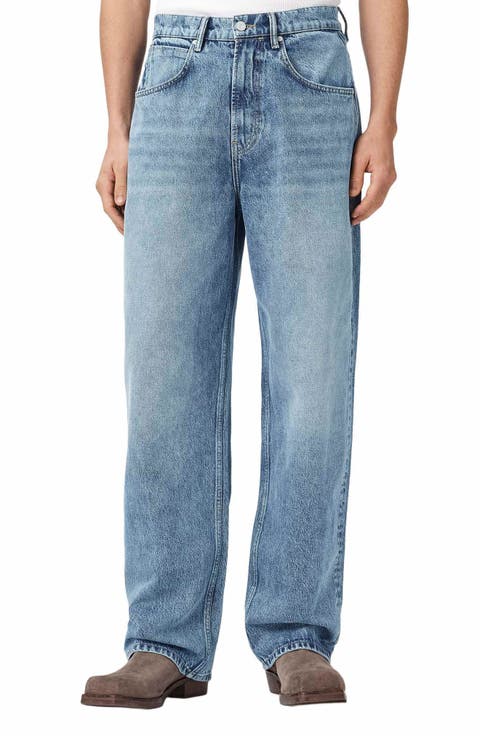 Rivet Slouch Straight Leg Jeans