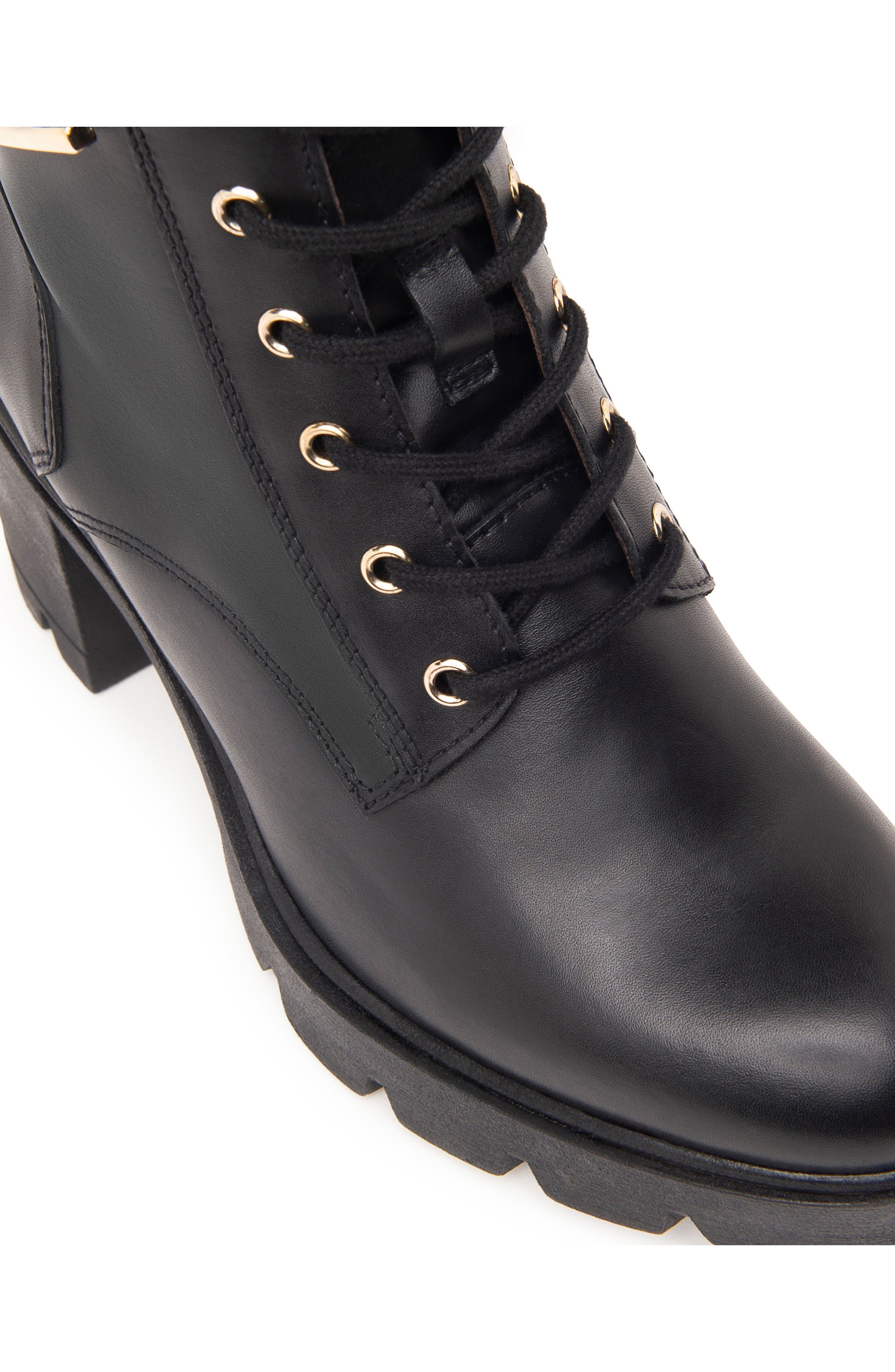 NeroGiardini Quilted Moto Boot, Alternate, color, 