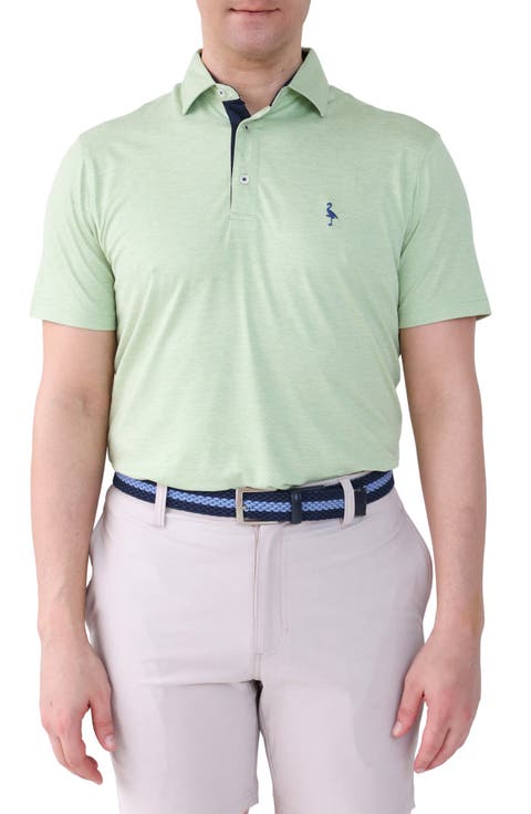 Mélange Mesh Performance Polo