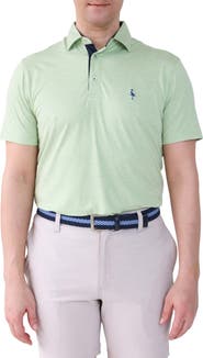 TailorByrd Mélange Mesh Performance Polo