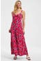  Compass Red Vintage Floral