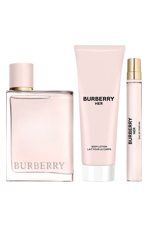 Burberry 3-pc. Her Eau De Parfum Gift Set In Red