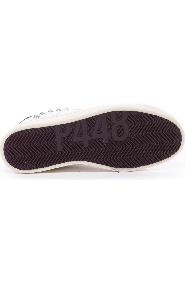 P448 John Stud Sneaker, Alternate, color, White Meltere