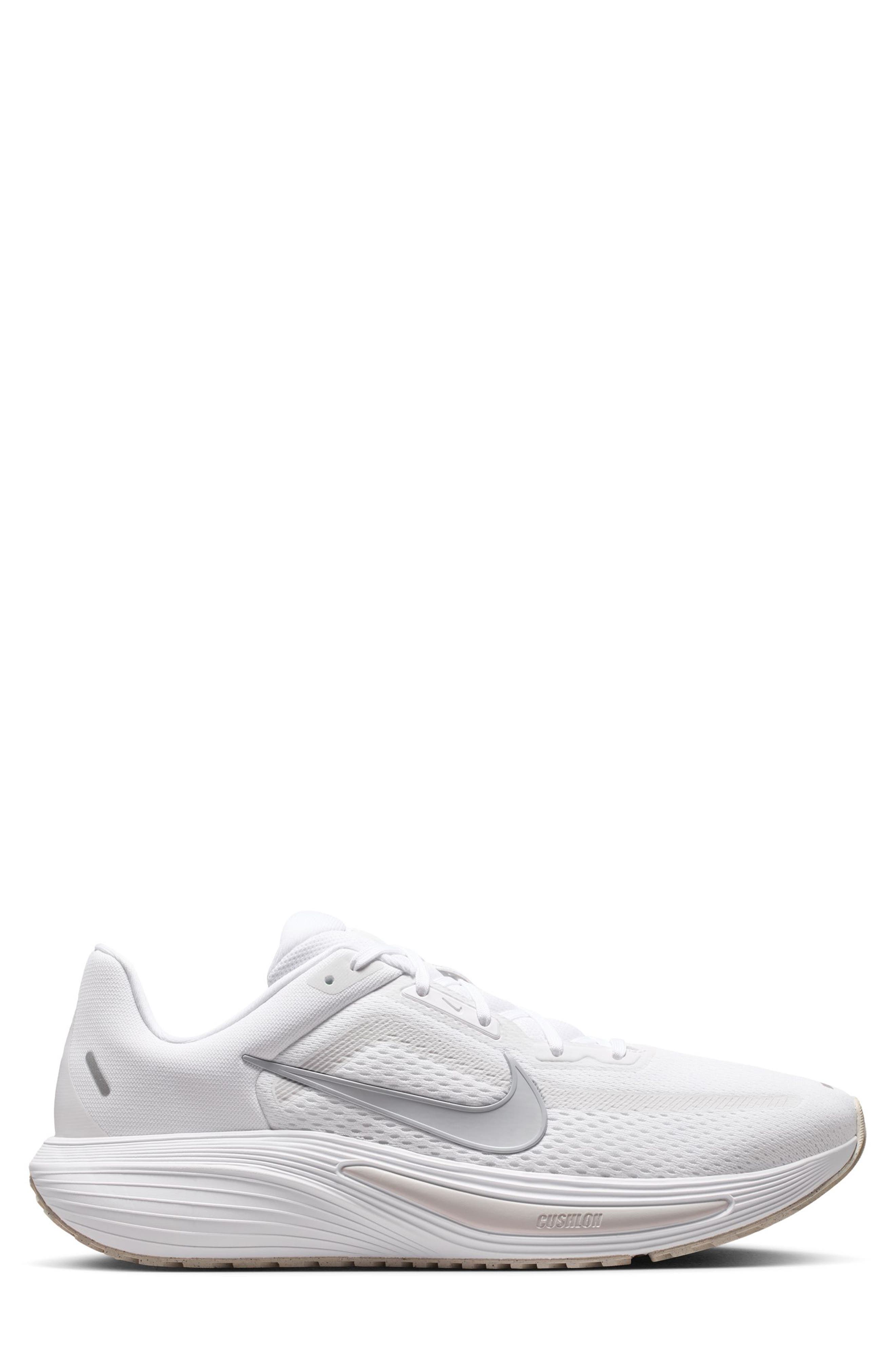 Quest 7 Running Shoe, Alternate, color, WHITE/ WOLF GREY