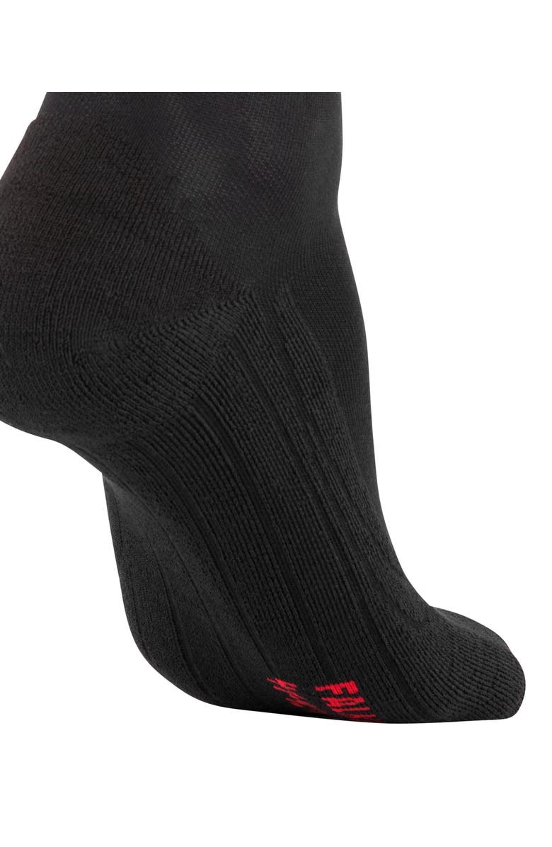 Falke GO2 High Ankle Golf Socks for Spiked Shoes, Alternate, color, Black