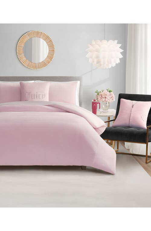 Juicy Couture Marshmallow Pink Comforter Set In Marshmallow Pink