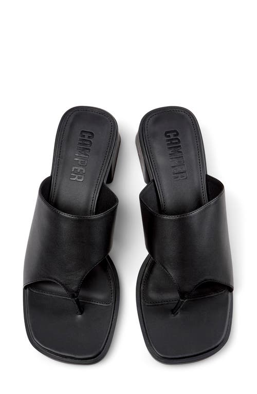 Camper Kora Slide Flip Flop In Black