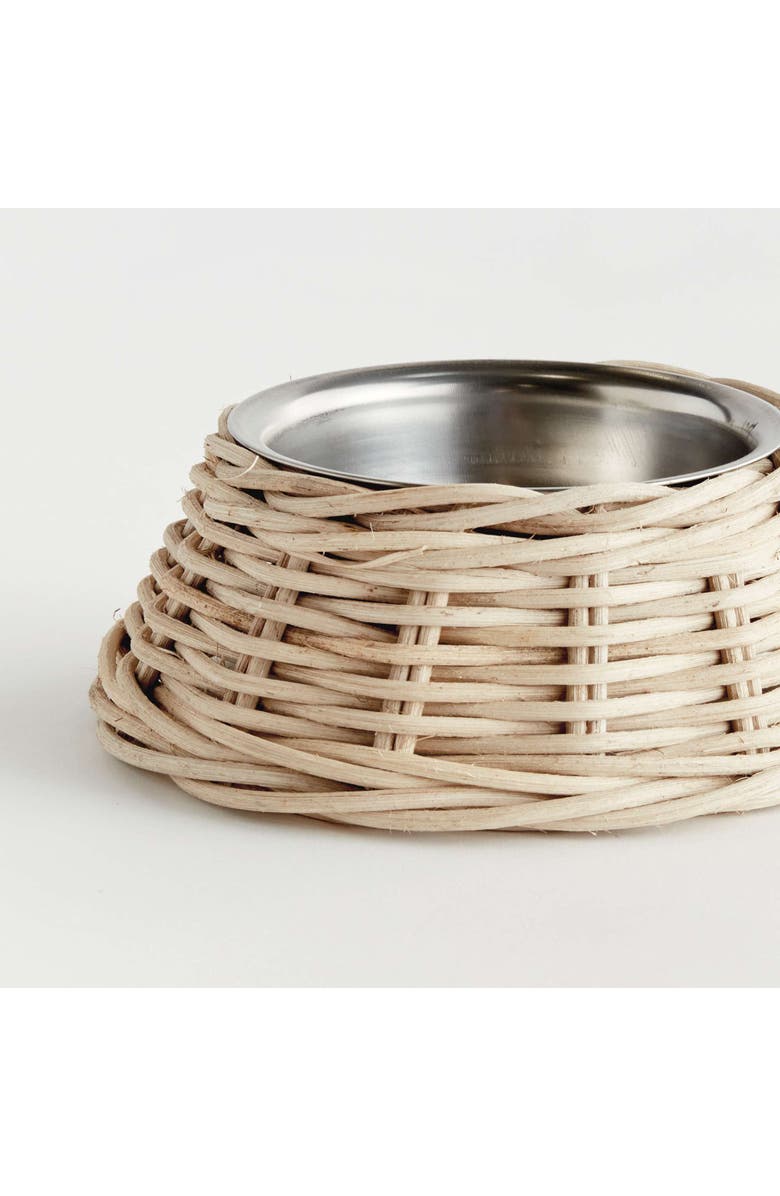 Napa Home & Garden Normandy Pet Bowl, Alternate, color, Brown