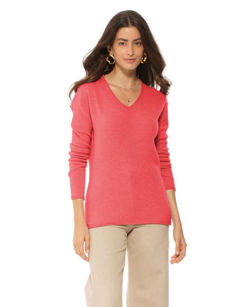 Ultra-Light Cashmere V-Neck Sweater