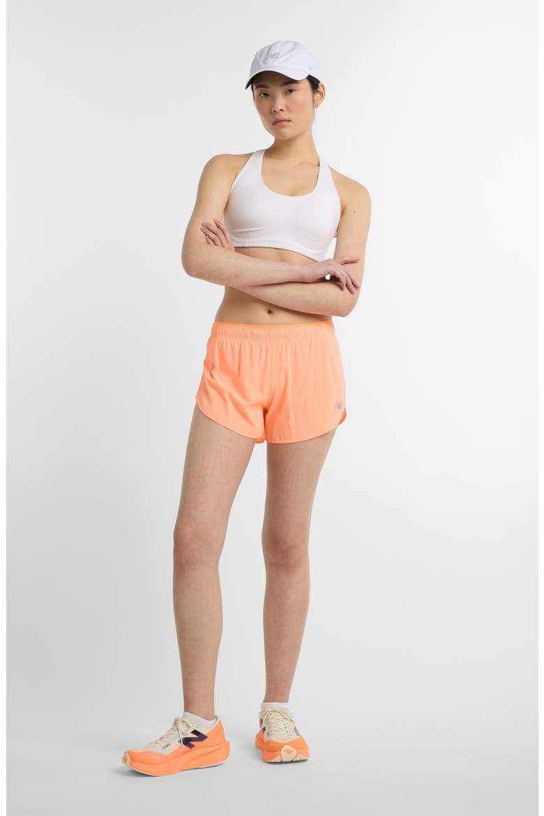 RC Ultra Light Split Hem Running Shorts, Alternate, color, ORANGE