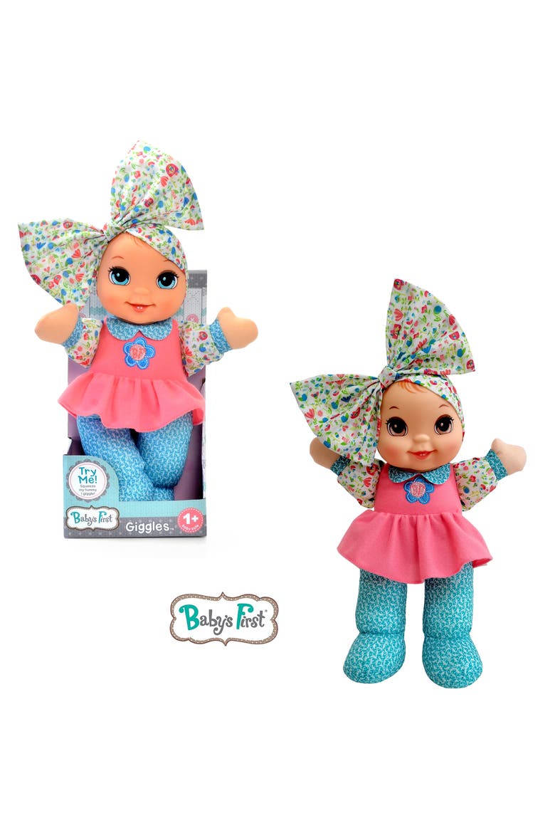 Giggles Baby Doll Toy, Alternate, color, Multicolored