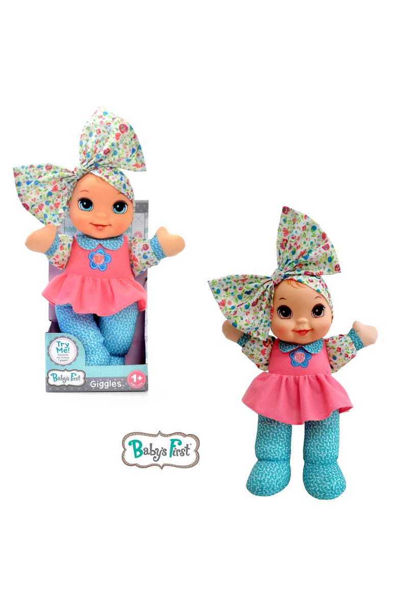 Baby's First Giggles Baby Doll Toy, Alternate, color, 